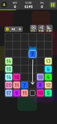 Drag And Merge Puzzle screenshot