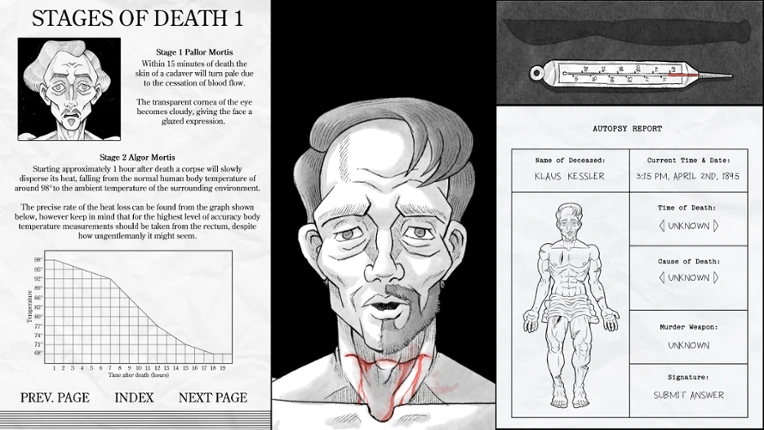 Edwin Earstwhile: Medical Examiner screenshot