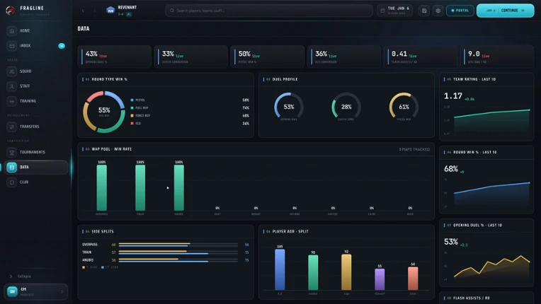 FRAGLINE: Esports Manager Image