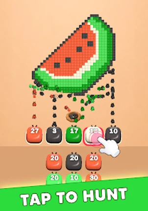 Bug Flow: Pixel Puzzle Image