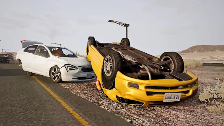 Beam drive car crash test Image