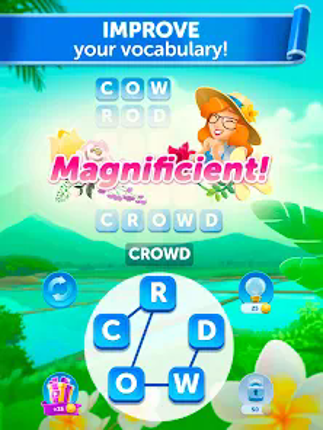 Bouquet of Words: Word Game screenshot