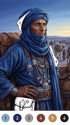 Nomad Color By Number Games screenshot