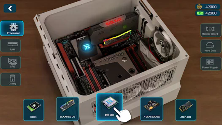 Gaming PC Build Simulator Image
