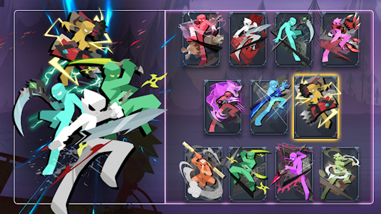 Stickman Dungeon: Idle RPG War screenshot