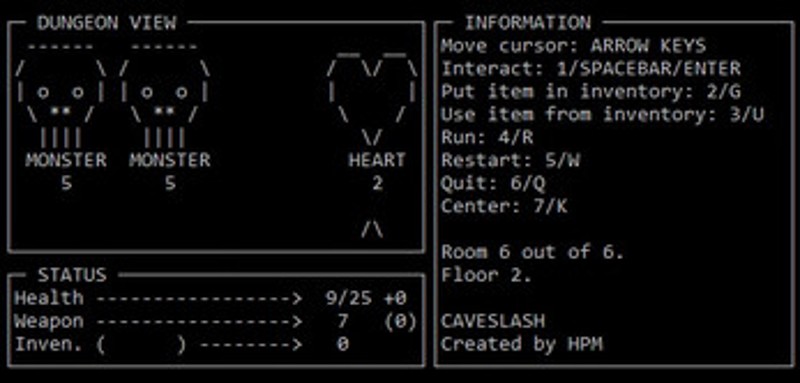CAVESLASH screenshot
