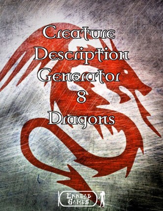 Creature Description Generator Volume 8 - Dragons Image