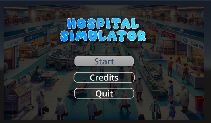 Hospital Simulator Game Cover