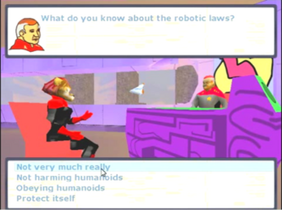 Space Rangers sob Ep. 8 the Rouge Robot Image