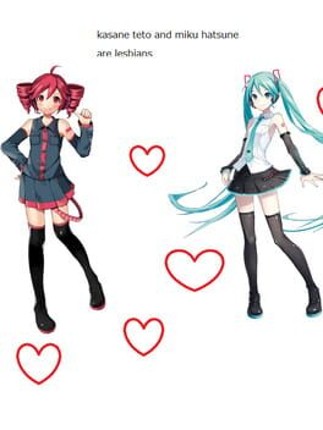 Kasane Teto and Hatsune Miku are Lesbians Image
