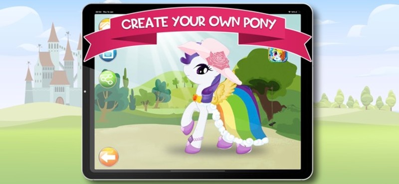 Little Princess Pony Dress Up screenshot