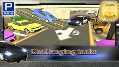 Modern Police Car Parking 3d : free simulation gam Image