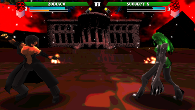 Motionsickness - 2.5D fighting game screenshot