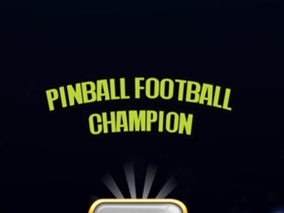 Pinball Football Champion Game Cover