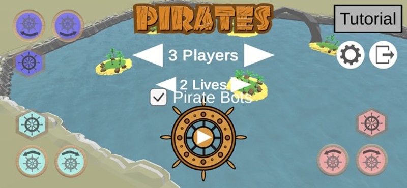 Pirates: 1-4 Players screenshot