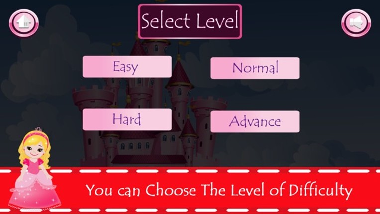 Princess Matching Remember Puzzles Games For Kids screenshot
