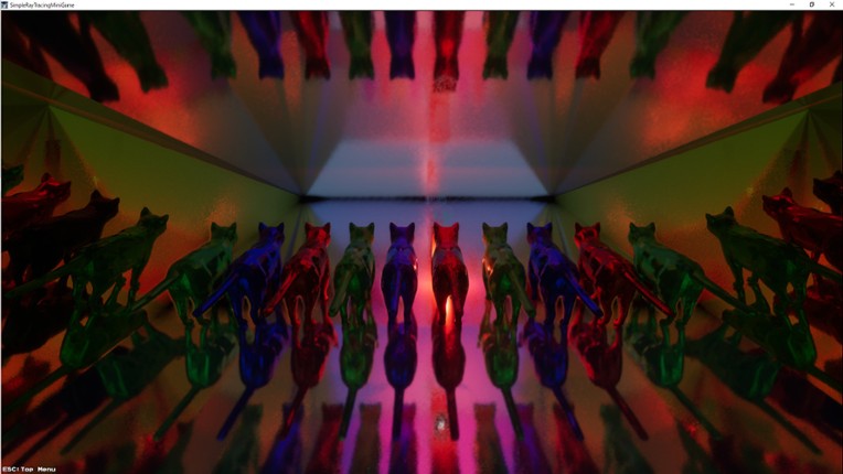 Simple Ray tracing Mini Game 10 screenshot