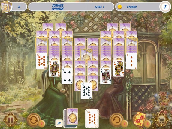 Solitaire Victorian Picnic 2 screenshot