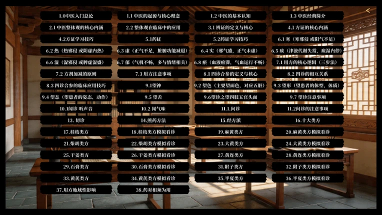 中医模拟传承人 screenshot