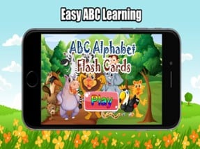 ABC Alphabets Learning Flash Cards For Kids Image