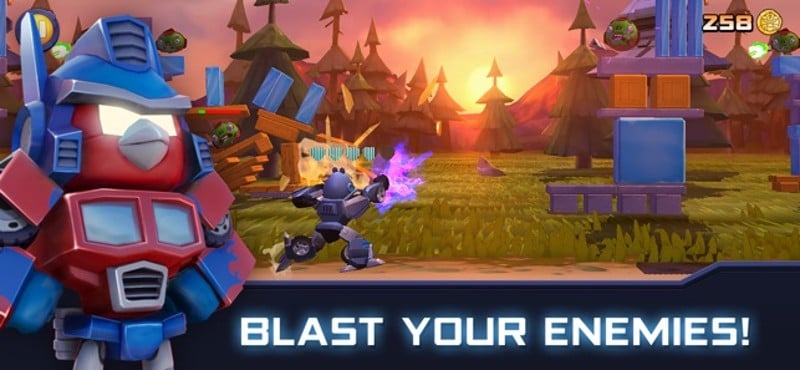 Angry Birds Transformers screenshot