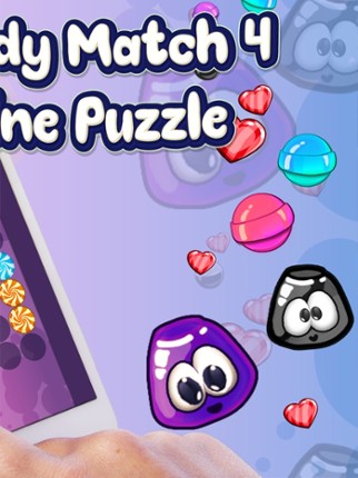 Candy Match 4 Line Puzzle - Play Best Free Retro Colors Matching Game for Kid.s and Adults screenshot