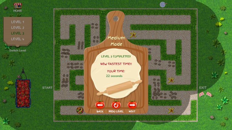 Catch That Pizza! Maze Game screenshot