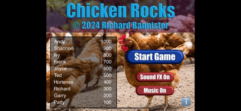 Chicken Rocks screenshot