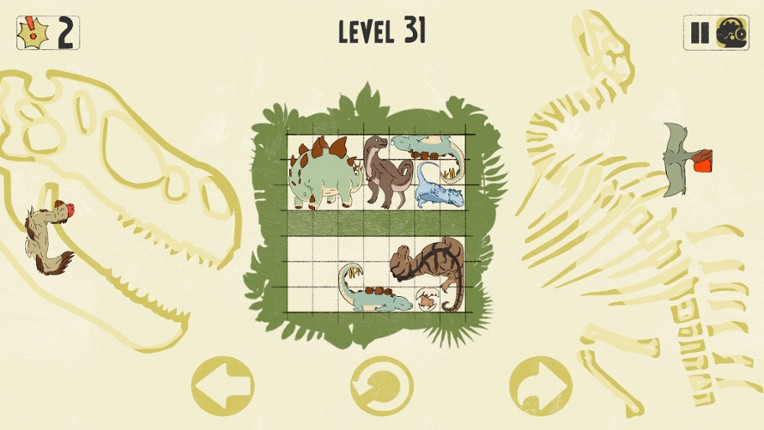 Dinosaurs in Place screenshot