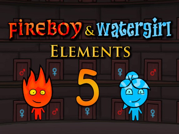 Fireboy and Watergirl 5 Elements Game Cover