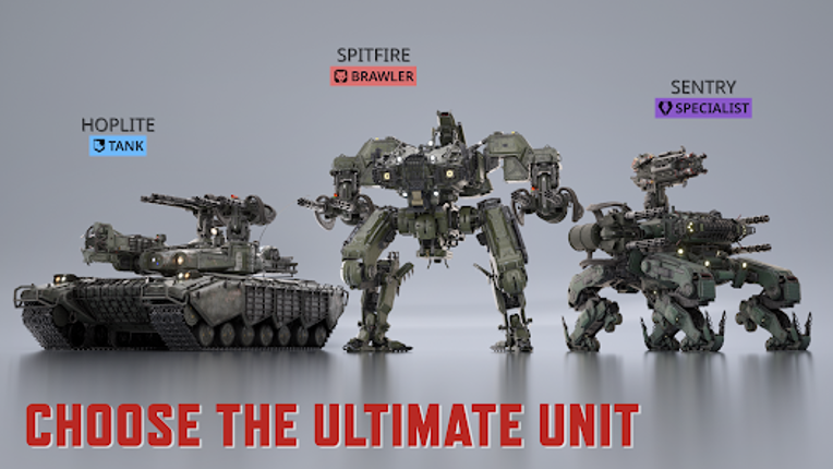 Armor Attack: robot PvP game screenshot