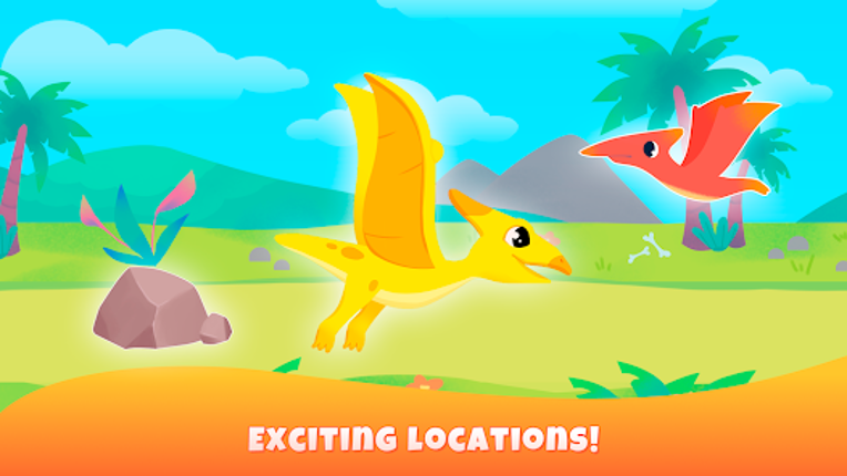 Dinosaur Run Baby Games 0+ screenshot