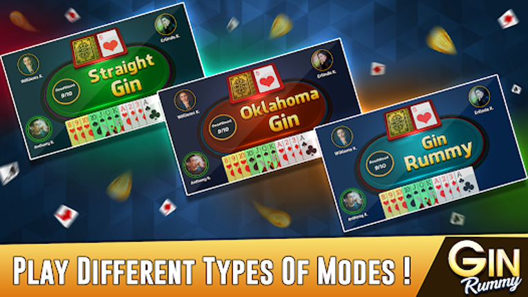 Gin Rummy Offline Card Game Image