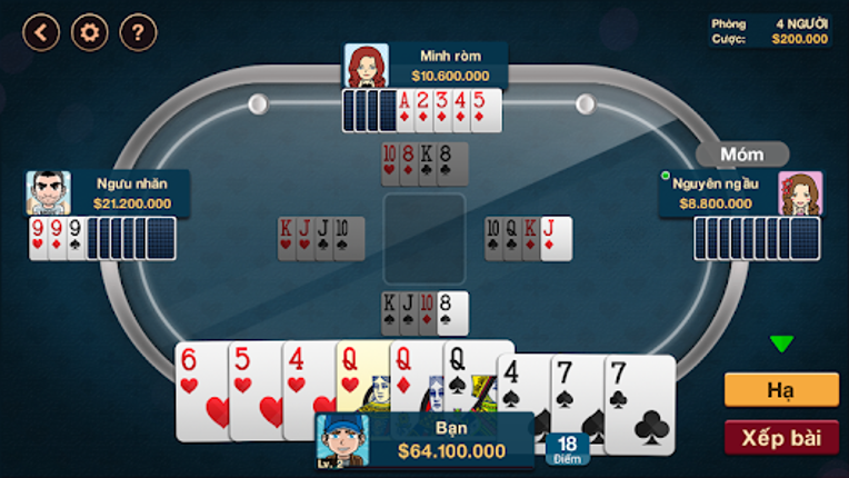 Phỏm - Tá Lả Offline screenshot