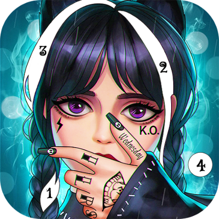 Coloring Games-Color By Number Image