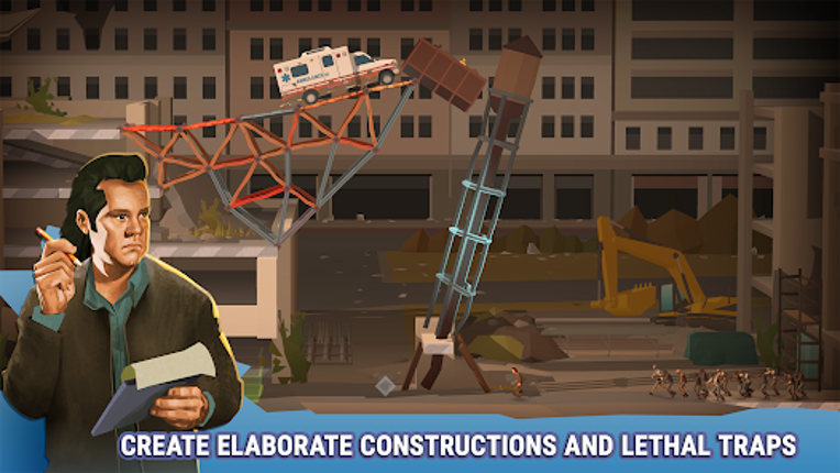 Bridge Constructor TWD screenshot