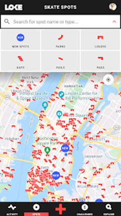 Loke: Skate Spots & Challenges screenshot