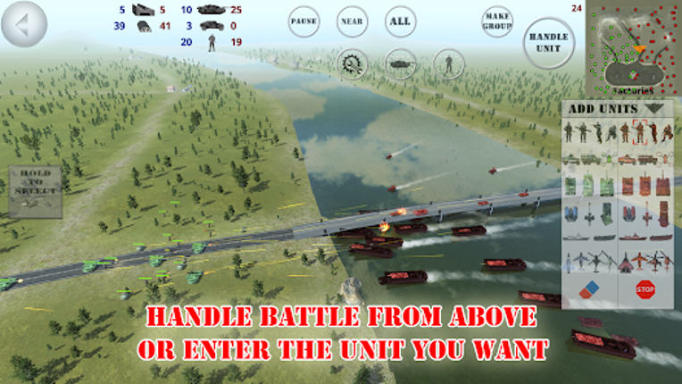 Battle 3D - Strategy game screenshot