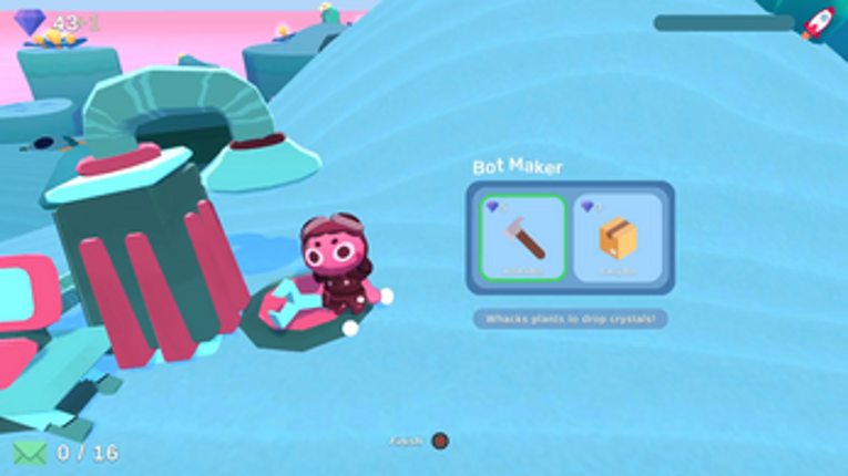 Crash Land Crystal screenshot