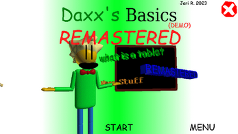 Daxx's Basics REMASTERED (DEMO) screenshot