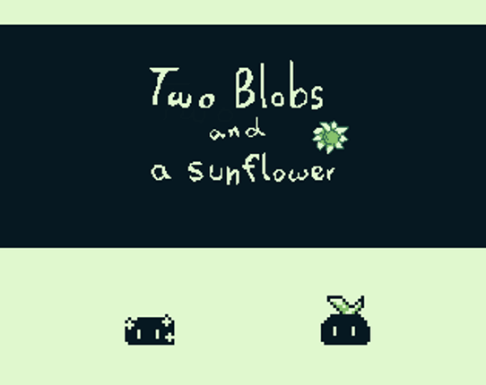 Two Blobs and a Sunflower Image