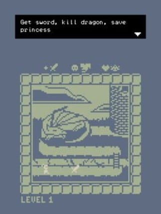 Get sword, kill dragon, save princess Image