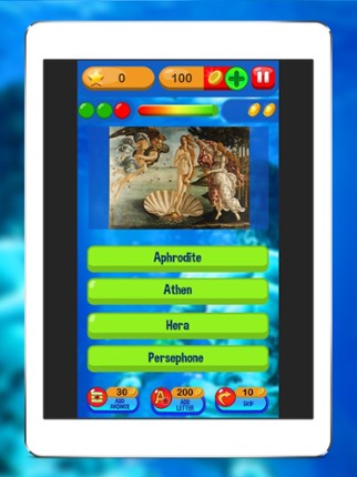 Greek Mythology Trivia Quiz - Free Knowledge Game screenshot