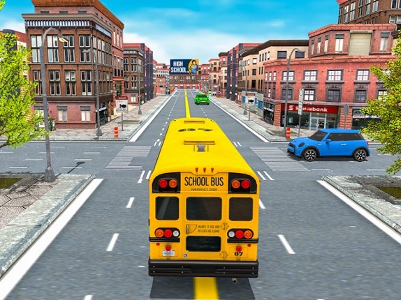 High School Bus Driving 2023 screenshot