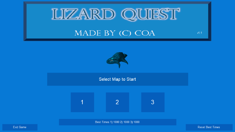 Lizard Quest Game Cover