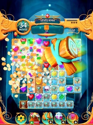 Match 3 Magic Jewels screenshot