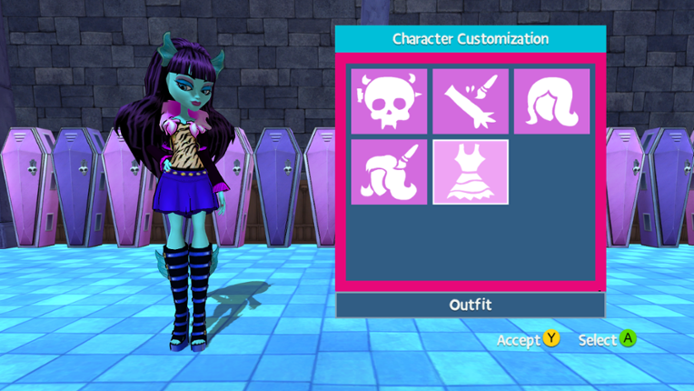 Monster High: New Ghoul in School screenshot