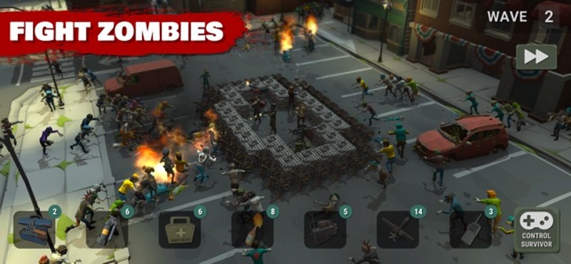 Overrun Zombies Tower Defense screenshot