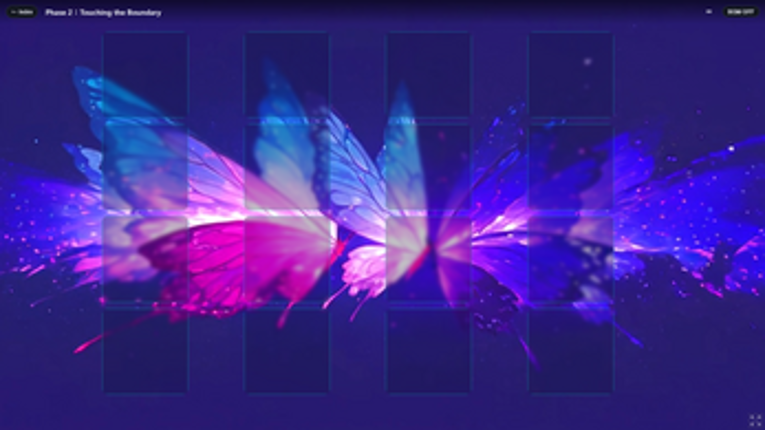 PrismCat Memory — Visual Interactive Poem Image