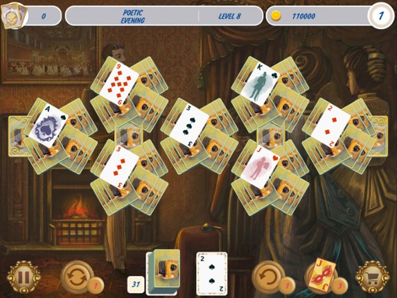 Solitaire Victorian Picnic 2 screenshot